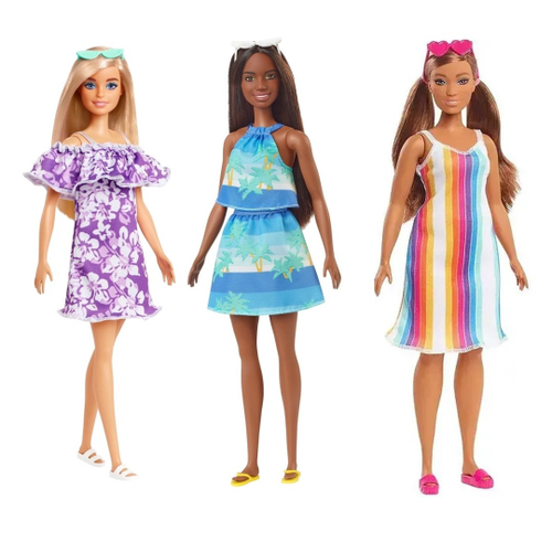 Boneca Barbie com Acessórios - Cabelo e Maquiagem - Malibu - Mattel na  Americanas Empresas