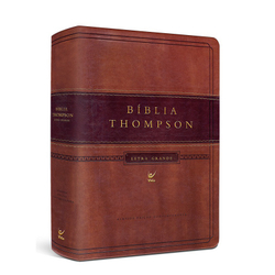 Bíblia Thompson - Aec - Com Índice - Luxo - Letra Grande - Capa Pu Preta Menor preço em Bíblia Thompson - Aec - Com Índice - Luxo - Letra Grande - Capa Pu Preta
