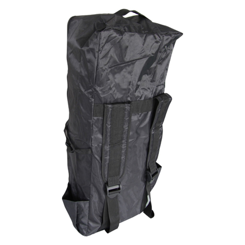 black tactical duffle bolsa