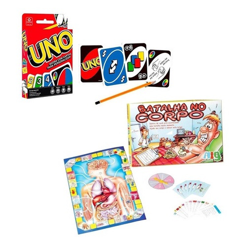 Jogo de Cartas Uno Original Copag Mattel