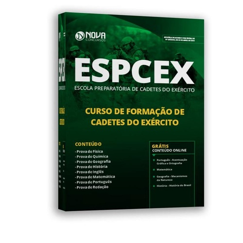 Apostila Espcex 2019 Curso De Formação Cadetes Do Exército Em Promoção ...