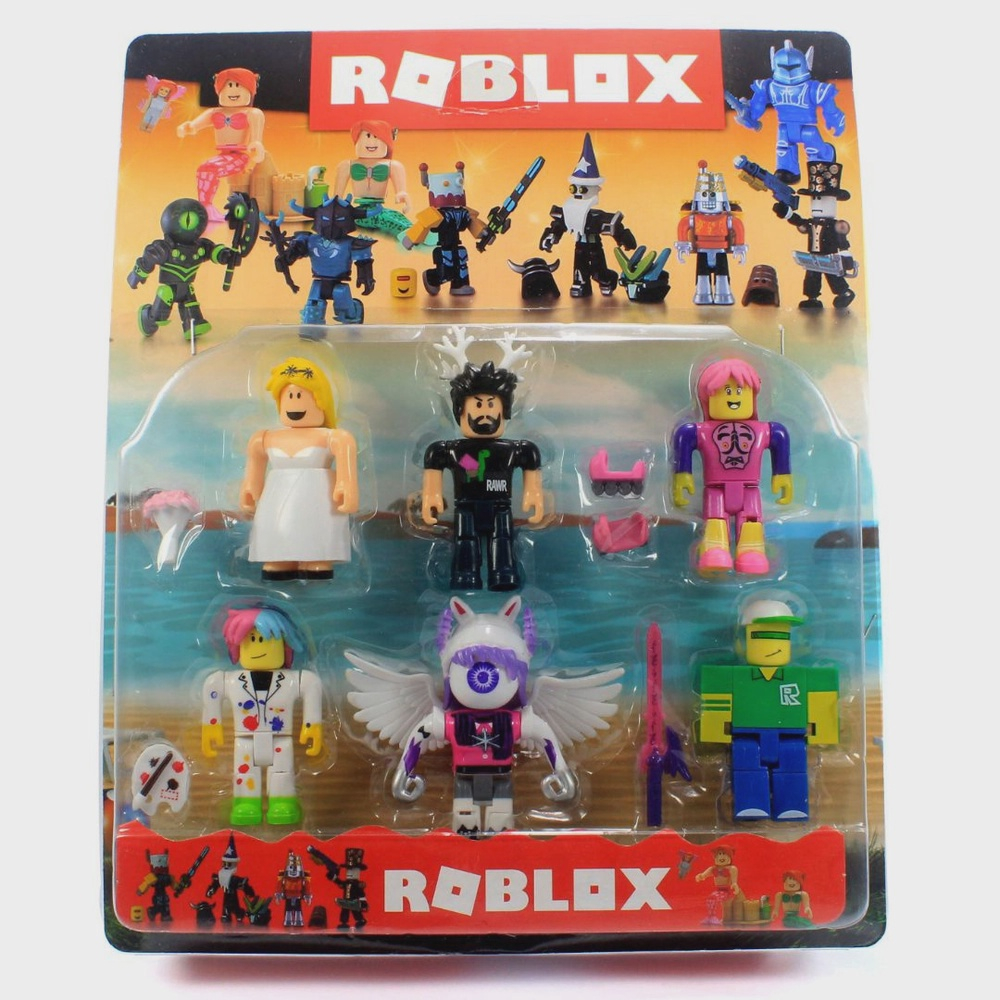 Roblox Pack com 6 Figuras Celebrity - Saraiva