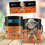 Caneca One Piece Personalizada de Plástico do Mangá Anime Presente Xícara  Polímero Quadrinho Filme Série Personagens em Promoção na Americanas