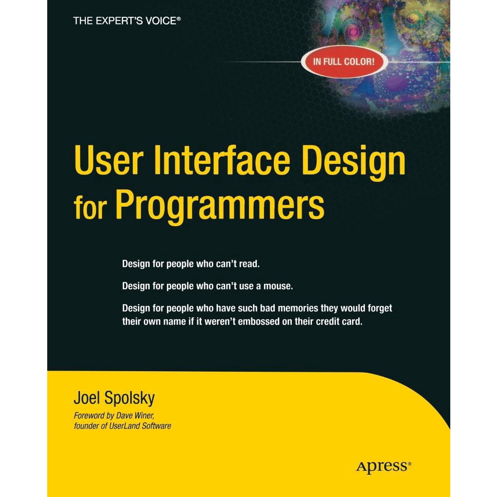 User Interface Design for Programmers no Shoptime