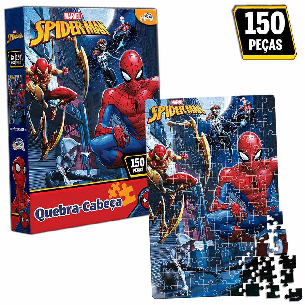 Quebra-cabeça Vingadores Marvel 150 Peças Toyster - 8036