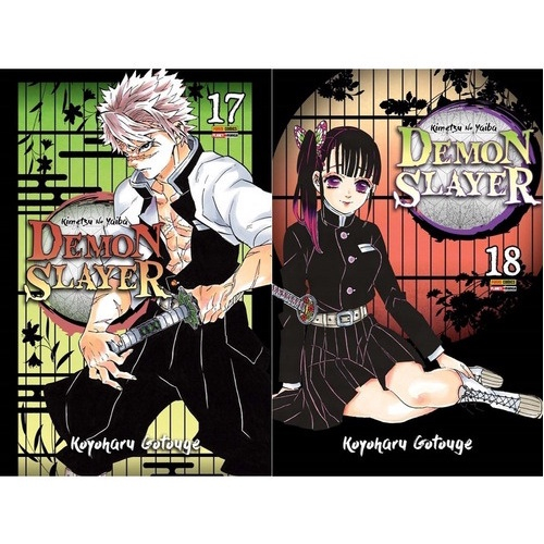 Demon Slayer, Kimetsu No Yaiba Mangá Volume 17 Ao 20 - KIT - Mangá -  Magazine Luiza