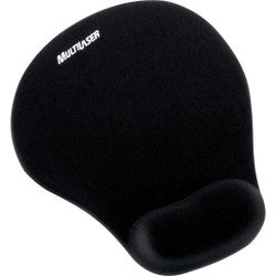 Mouse Pad com Apoio Gel Pequeno Preto Multilaser Ac021 Menor preço em Mouse Pad com Apoio Gel Pequeno Preto Multilaser Ac021