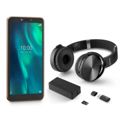 Combo Smartphone - Smartphone Multilaser F 3G 32GB e Headphone Bluetooth + Power Bank + Leitor USB - P9131K Menor preço em Combo Smartphone - Smartphone Multilaser F 3G 32GB e Headphone Bluetooth + Power Bank + Leitor USB - P9131K