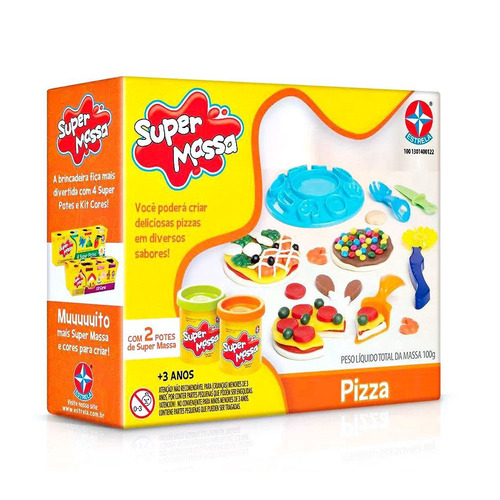 Hockey Papa Pizza - Estrela - Kit Pizza - Magazine Luiza