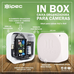 Menor preço em Caixa Plastica Organizadora Cftv Ipec ( 16 Unidades)
