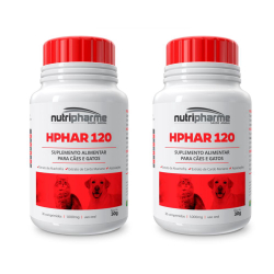 Combo 2 unidades Suplemento Alimentar HPhar 120 para Cães e Gatos 30 Comprimidos - Nutripharme é boa?