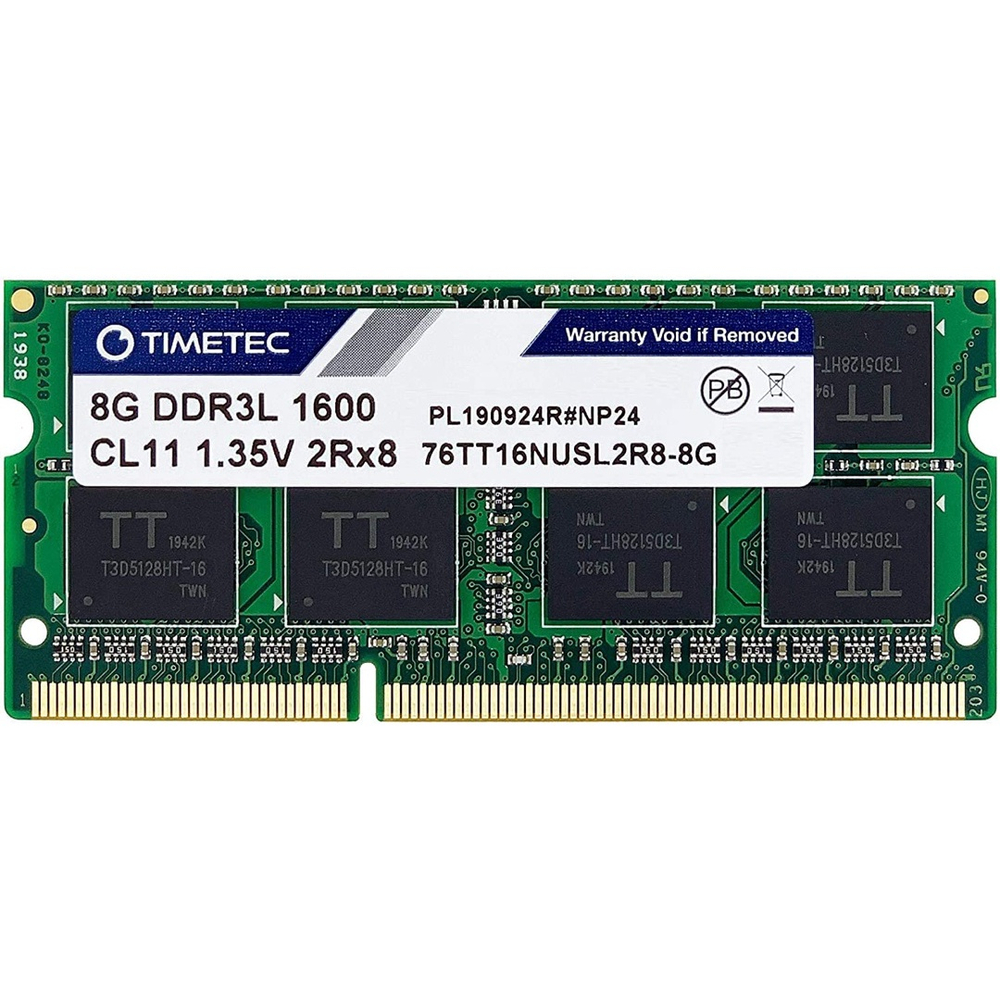 Timetec 8gb ddr3l ddr3 1600mhz ddr3l 1600 pc3l 12800 pc3 12800