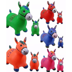 Cavalinho Upa Upa Brinquedo Pula Pula Pocoto Inflável Musica é boa?