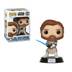 Boneco Pop Funko Star Wars Guerras Clônicas Obi-Wan 270 Menor preço em Boneco Pop Funko Star Wars Guerras Clônicas Obi-Wan 270