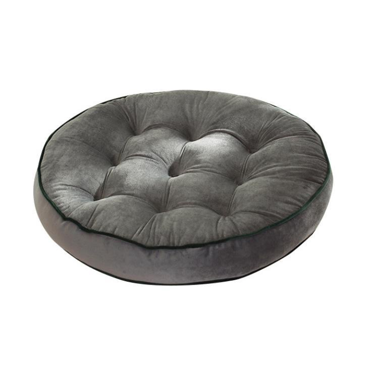Kit 2 Almofadas Futon Sofá Cheia Redonda Capitonê Cinza Em Promoção Ofertas Na Americanas Kit 2 Almofadas Futon Sofá Cheia, 54 Inch Papasan Cushion Outdoor
