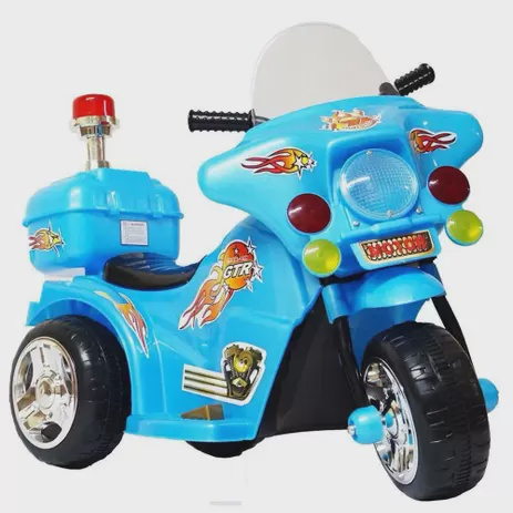 Importway Mini Moto Eletrica Infantil Criança 6v Bateria Luzes e Som  Policia Branca na Americanas Empresas