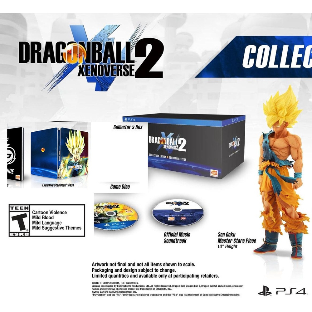 DRAGON BALL XENOVERSE 2 COLLECTOR'S EDITION - PS4