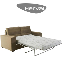 Sofá-Cama Buzios, Marrom Menor preço em Sofá-Cama Buzios, Marrom