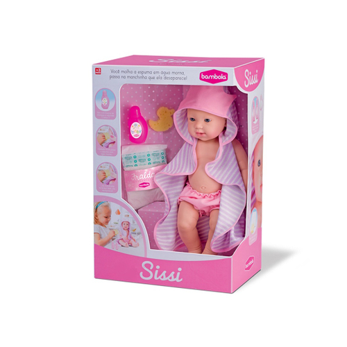 Boneca Babies Lovely Dodoi Com Acessorios - Bambola - 768 em Promoção na  Americanas