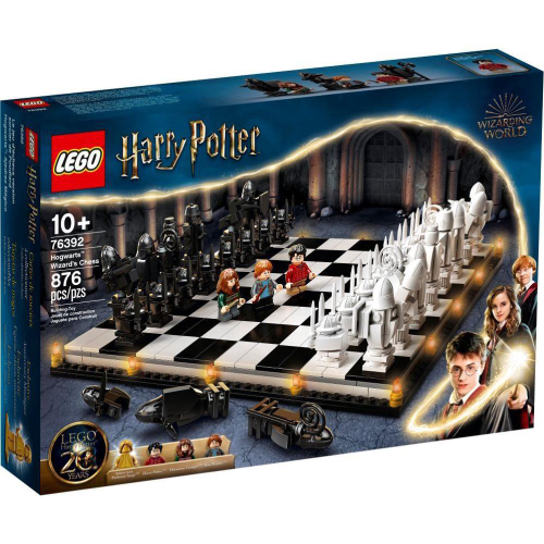 Lego & Harry Potter Hogwarts Wizard Conjunto De Jogos De Construção De  Xadrez Jogos 76392 (876 Peças) - Blocos Montáveis - AliExpress