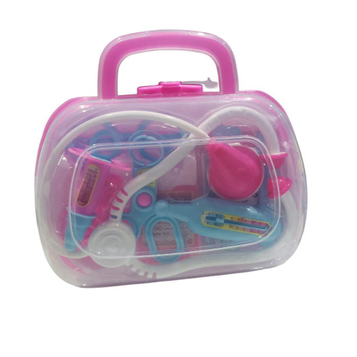 Maleta Kit Medico Brinquedo Doutora Medicina Enfermeira + Jogo