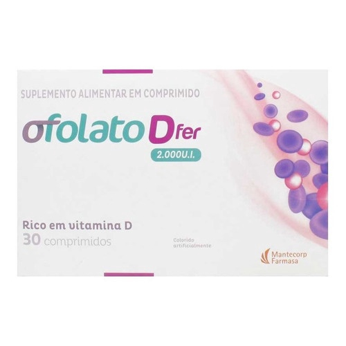 Ofolato D 30 Comprimidos 2.000UI