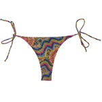 Biquíni Feminino Parte Inferior Estampado Areia do Mar