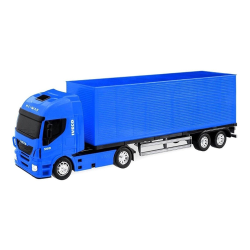 Carreta de Brinquedo Caminhão de Água Articulada Roda Livre de 41cm Iveco