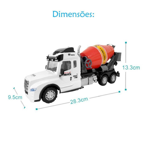 Caminhão Mercedes-Benz Basculante Toco 1:87 em Promoção na Americanas