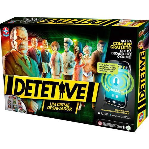 Kit Jogos De Tabuleiro Detetive Estrela E War 2 Grow em Promoção na  Americanas