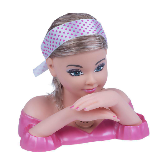 Boneca Nancy Hair Busto Para Pentear E Maquiar 465 - Super Toys em Promoção  na Americanas