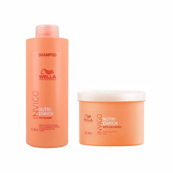 Kit Shampoo e Máscara Wella Nutri Enrich Invigo é boa?
