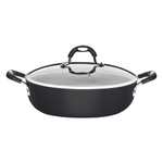 Arrozeira Mônaco Tramontina 28Cm 4,2L Antiaderente Preta