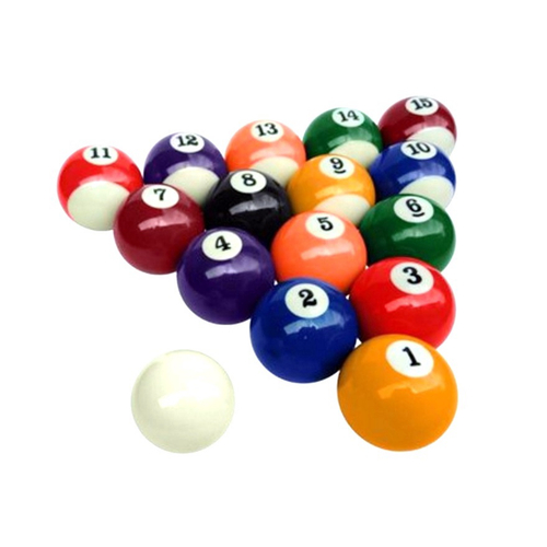 02 Jogos De Bolas Numeradas 50mm/ Bilhar/ Sinuca/ Snooker