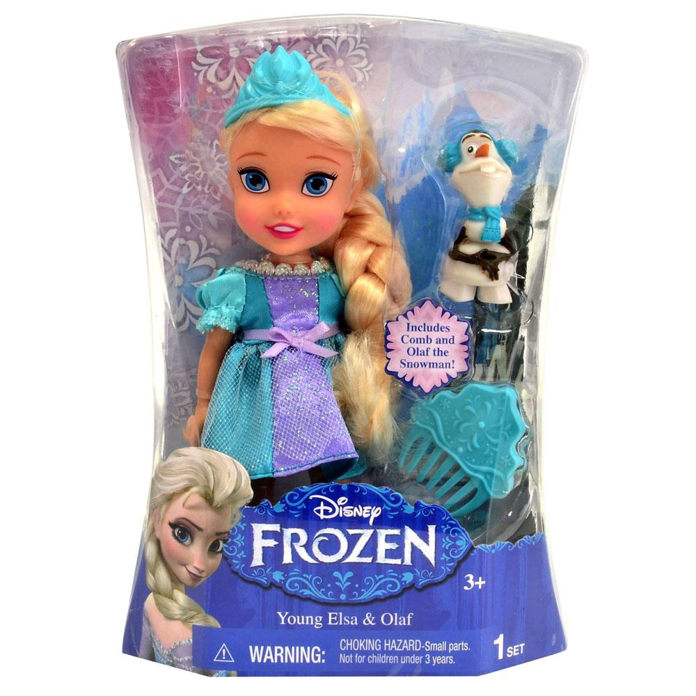 Boneca frozen sunny elsa pequena 6