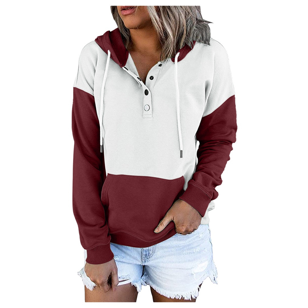 black and maroon moletom com capuz