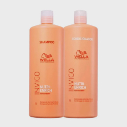 Kit Wella Professionals Invigo Nutri-Enrich Salon Duo - Shampoo 1000ml + Condicionador 1000ml é boa?