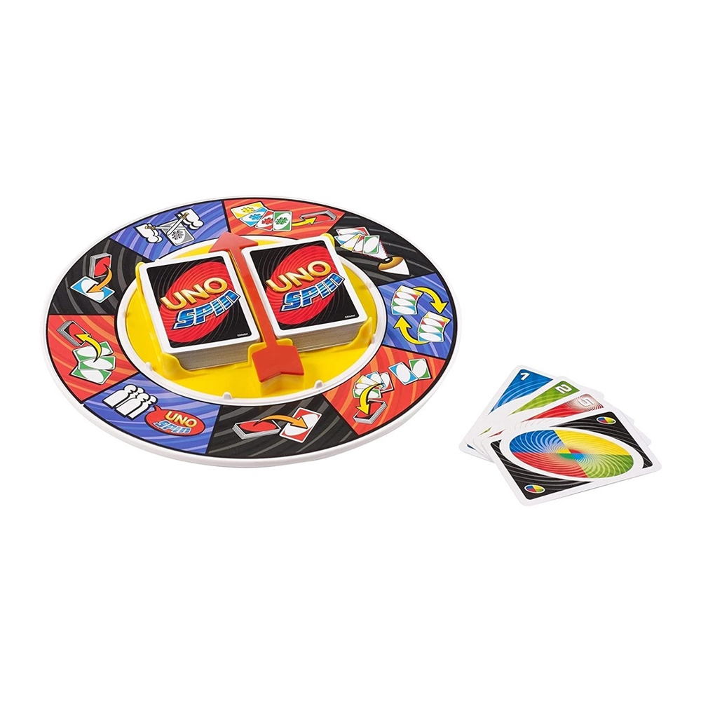 Jogo De Cartas Uno Spin Roleta Família Amigos Educacional