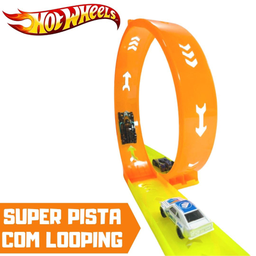 Pista Carrinho Fricção Looping Spin Alta Velocidade Radical - I