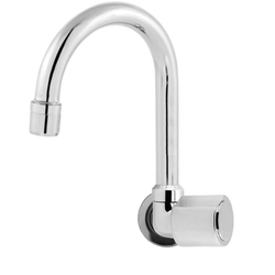 Torneira de Banheiro Lavatório Lavabo Parede Metal Bica Móvel Giratória Inox 1/4 Volta Volante C40 Menor preço em Torneira de Banheiro Lavatório Lavabo Parede Metal Bica Móvel Giratória Inox 1/4 Volta Volante C40