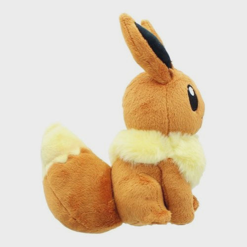 Eevee Sentada Pelúcia Original Pokémon Center 33cm