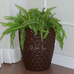 Vaso Planta Decorativo Jardim Polietileno Coluna Diamante 31x40 é boa?