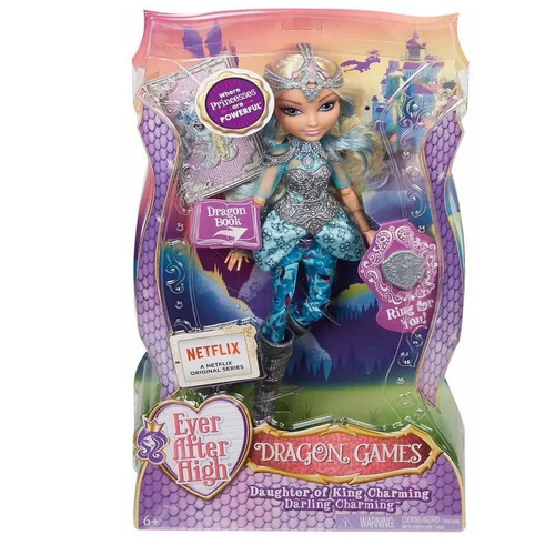 Boneca Ever After High Jogos De Dragões Darling Charming Mattel em