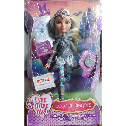 boneca darling charming dragon games ever after high