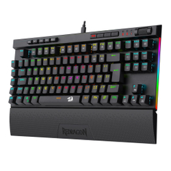 Teclado Mecânico Gamer Óptico Redragon Magic-Wand Switch Outemu Brown diy rgb ABNT2 K587RGB-PRO (brown) Menor preço em Teclado Mecânico Gamer Óptico Redragon Magic-Wand Switch Outemu Brown diy rgb ABNT2 K587RGB-PRO (brown)