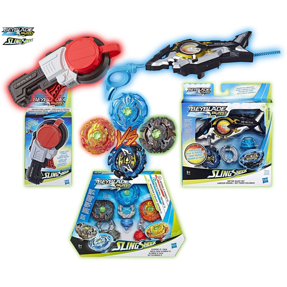 Pião de Batalha - Beyblade Burst Slingshock - Multipack Element-X