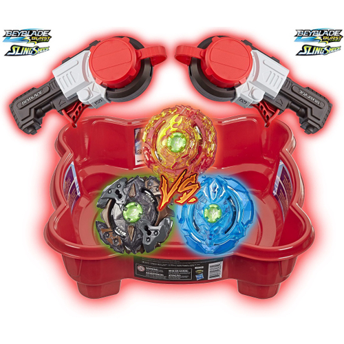 Beyblade Burst Turbo Slingshock Master Set Da Hasbro E6779 na Americanas  Empresas