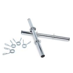 Par De Halter 40Cm Em Aço E Cromo Menor preço em Par De Halter 40Cm Em Aço E Cromo