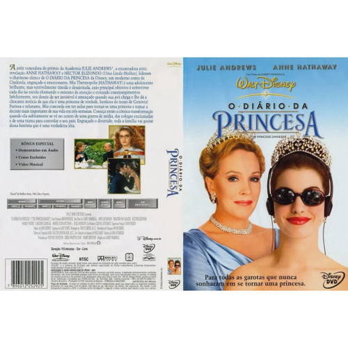 Dvd O diario da princesa julie andrews em Promocao na Americanas