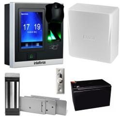Kit Controle De Acesso Biométrico Relatório Ss 420 Intelbras Menor preço em Kit Controle De Acesso Biométrico Relatório Ss 420 Intelbras